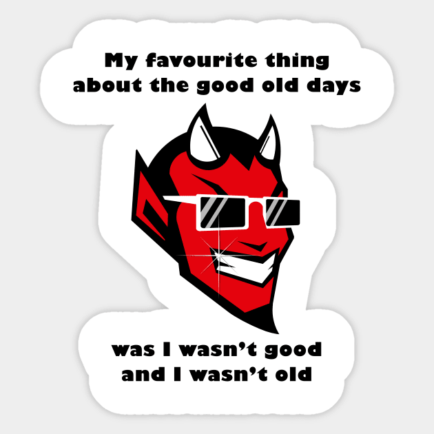 Good Old Days #2 Sticker by SiSuSiSu